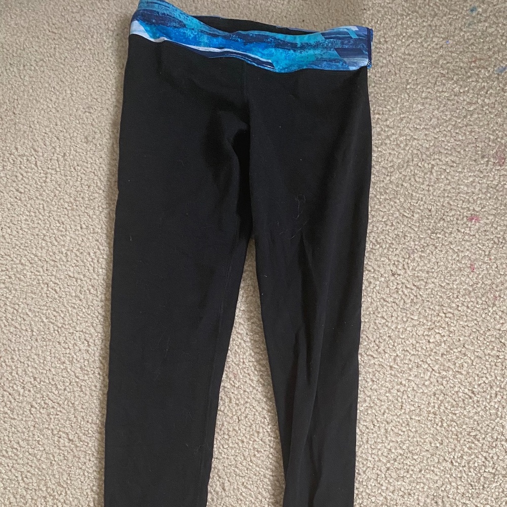 size 12 ivivva black leggings